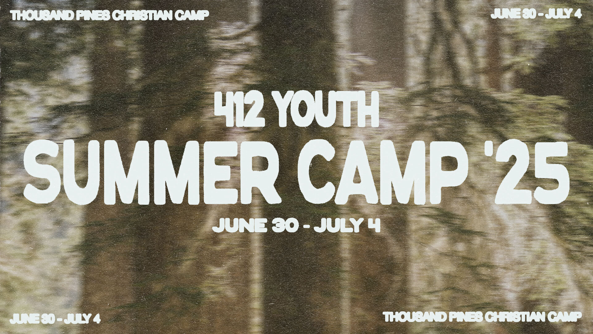 Youth Summer Camp 25 graphic (Planning center)